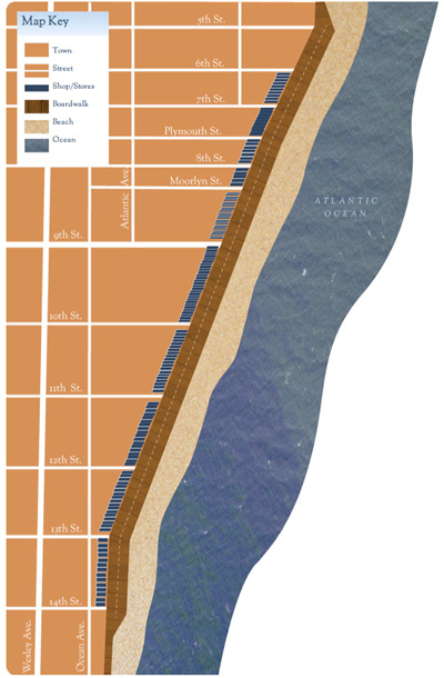 ocean city new jersey boardwalk map at island realty group